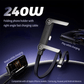 🎉BUY MORE SAVE MORE🎁⚡️240w super fast charging📱Invisible Holder Charger Cable with Stand
