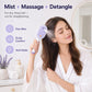 💖LAST DAY SALE ONLY ￡14.99!!💖ProGlide™🇬🇧 Scalp Massager Comb💆‍♀️Self-Cleaning 🧼, Tangle-Free ✂️ & Frizz-Control Hair Brush with Soothing Mist Spray