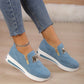 📢📢52% OFF !!!⏰Women's Casual Platform Slip-on Sneakers👞