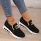 📢📢52% OFF !!!⏰Women's Casual Platform Slip-on Sneakers👞