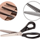 ✂️2026 HOT SALE🥳DIY Serrated Sewing Scissors – Precise and Easy to Use