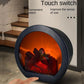 📢📢50% OFF !!!⏰Flameless LED Fireplace Decorative Lantern Lamp – Realistic Flame, Safe & Rechargeable 🔥🕯️