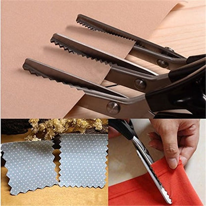 🥳2026 HOT SALE💞50K+ SOLD!✨  DIY Serrated Sewing Scissors – Precise and Easy to Use