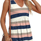 🎁New arrival 50% OFF💥Women Dressy Sleeveless V Neck Babydoll Tank Tops