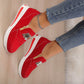 📢📢52% OFF !!!⏰Women's Casual Platform Slip-on Sneakers👞