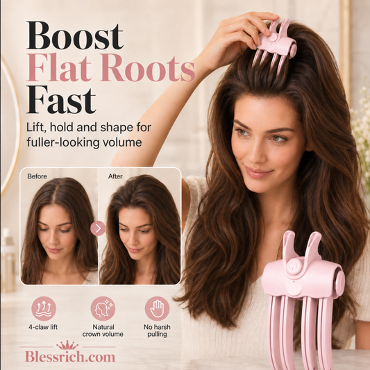 🎁New Arrivals 56% OFF💥Shape in 3 Seconds！👱‍♀️High Cranial Top Magic Tool！Volumizing Root Lift Clip