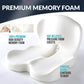 📢📢50% OFF !!!⏰Non-Slip Memory Foam Seat Cushion – Sciatica Relief, Breathable Mesh & Universal Fit for Car, Office & Wheelchair