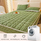 📢📢50% OFF !!!⏰WARM FITTED BED SHEET - Brushed Flannel & Deep Pocket (Up to 40cm), Non-Slip Corners for All-Season Comfort❄️🛌