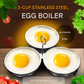🎁🔥 HOT SALE – 50% OFF! 🥚 304 Stainless Steel Egg Cooker – Food-Grade, Sturdy & Easy-Release Design ✨🍳