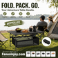 🎉Limited time 50% OFF！⛺Your perfect outdoor companion！Portable Folding Camping Table with Storage Bag