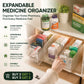 🎉BUY MORE GET MORE FREE🎁Transparent Expandable Medicine Organizer — expandable, perfect for a tidy medicine cabinet 💊🗄️