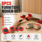 ⏳🔥LIMITED-TIME 50% OFF! ⏰Casters! Move your furniture with ease—all by yourself! They won’t damage your furniture or floors, making it easy to maintain your ideal home environment.