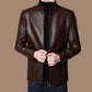 🎁2026 New Arrivals 50% OFF💥Men’s Warm Plush Lining Leather Jacket Coat🔥