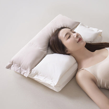 🎁New Arrivals 50% OFF💥 Soft and Hard Dual-Zone Neck Support Pillow