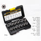 🔧 53% OFF NOW! ⚙️ Damaged Screw & Bolt Extractor Set – 14-piece, chrome moly steel – No drilling needed – perfect for rounded or stripped bolts 🔩🛠️✨