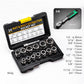 🔧 53% OFF NOW! ⚙️ Damaged Screw & Bolt Extractor Set – 14-piece, chrome moly steel – No drilling needed – perfect for rounded or stripped bolts 🔩🛠️✨