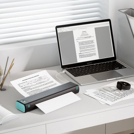 📢📢41% OFF !!!⏰Portable wireless printer, ideal for on the go, D810 Bluetooth thermal printer,  including printers for tattoo studios and offices