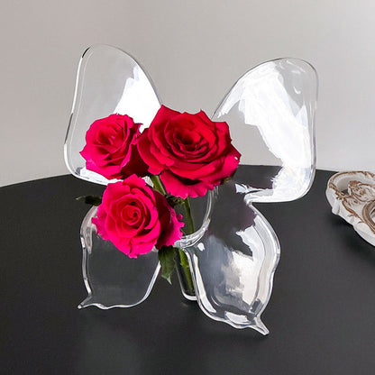 🎁New Arrivals 50% OFF💥Transparent Butterfly-Inspired Decorative Vase