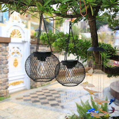 💗LAST DAY SALE 50% OFF⚡Retro Metal Solar Lanterns