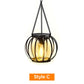 💗LAST DAY SALE 50% OFF⚡Retro Metal Solar Lanterns