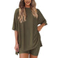🎁New arrival 50% OFF💥🌸 Women's Summer Casual loose Two-piece Set💃