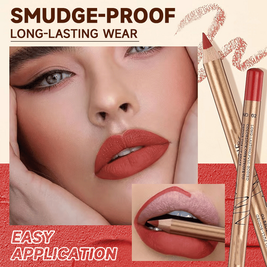 🥳2026 HOT SALE 50% OFF! 💞50K+ SOLD!👄 12-Color Smudge-Proof Lip Liner Pencil Set – Long-lasting, creamy & waterproof – perfect for everyday wear or pro makeup 🎨