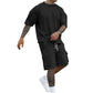 🥳SUMMER HOT SALE🥳💞50K+ SOLD!💥55% OFF! 🔥Men's Casual Short Sleeve T-Shirt Shorts Set
