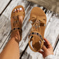 🎁New Arrival 55% OFF💥Women's Round Toe Flat Breathable Sandals