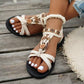 🎁New Arrival 55% OFF💥Women's Round Toe Flat Breathable Sandals
