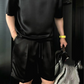 🎁New arrival 50% OFF💥Men's Casual Solid Top & Shorts 2-Piece Set