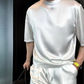 🎁New arrival 50% OFF💥Men's Casual Solid Top & Shorts 2-Piece Set