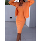 🎁New arrival 56% OFF💥Spaghetti Strap Bodycon Dress & Jacket Set