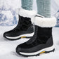 💗LAST DAY SALE 50% OFF⚡ Women’s Non-Slip Warm Zipper Snow Boots