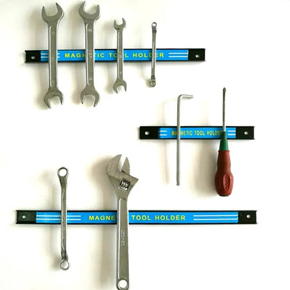🔧 50% OFF !!!⏰30kg Magnetic Tool Holder Bar – Heavy-Duty Garage & Workshop Tool Storage Organizer