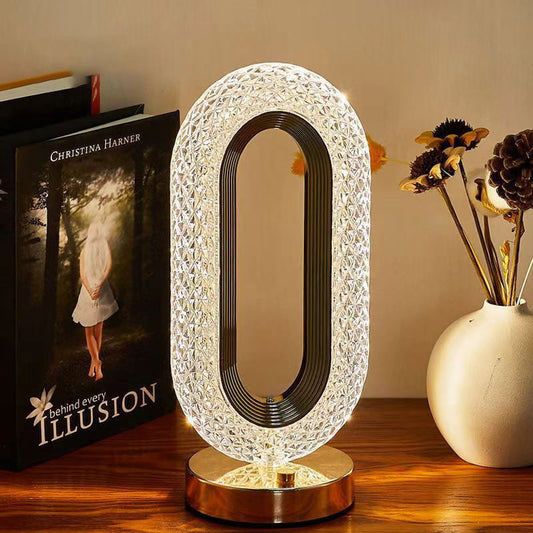 📢📢LAST DAY SALE 50% OFF⚡Rechargeable Luxury Crystal LED Night Light Lamp