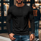 Men’s Slim Fit Henley Long Sleeve T-Shirt