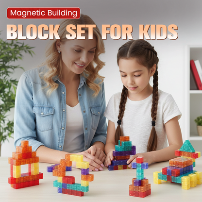 💗LAST DAY SALE 50% OFF⚡Magnetic Building Block Set for Kids