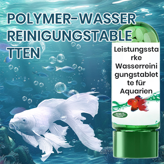 🍃💦Leistungsstarke Wasserreinigungstablette für Aquarien✨✨