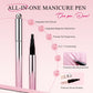 🥳2026 HOT SALE 49% OFF!🥳💞Buy 1 Get 1 Free!💝💫All-in-One Cat Eye Nail Gel Pen – Get a hypnotic cat-eye effect in one stroke! Magnetic gel, lasting shine, salon magic at home🖤🌌