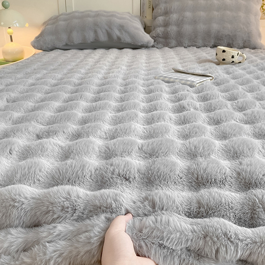 🔥Solange der Vorrat reicht 45 % Rabatt!🎉Plüsch-Spannbetttuch