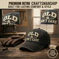 Retro Baseballcap „Old & Don’t Care“ – Gestickte Distressed Vintage Mütze 🧢✨