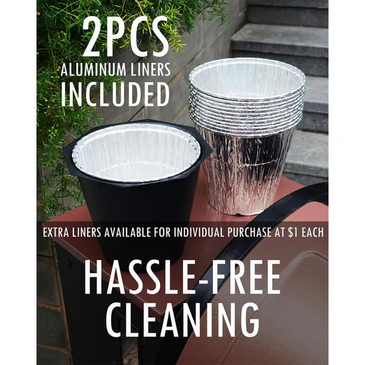 🔥Erweiterter Fetteimer mit sicherem Deckel und Silikonauskleidung