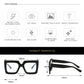 📢📢50%  OFF !!!⏰ Chic Oversized Square Blue Light Blocking Glasses