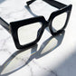 📢📢50%  OFF !!!⏰ Chic Oversized Square Blue Light Blocking Glasses