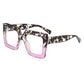 📢📢50%  OFF !!!⏰ Chic Oversized Square Blue Light Blocking Glasses