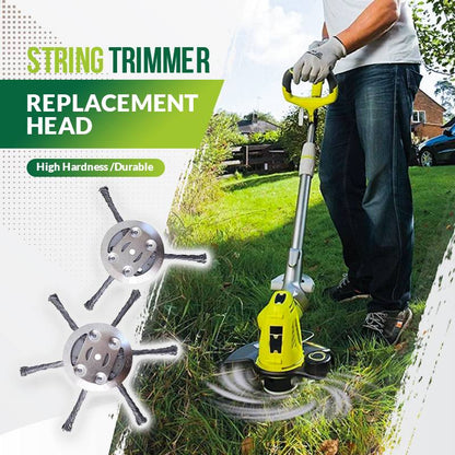 🎉BUY MORE GET MORE FREE🎁String Trimmer Replacement Head – No-Tool Quick-Change, Tangle-Free Design & Universal Compatibility ✂️