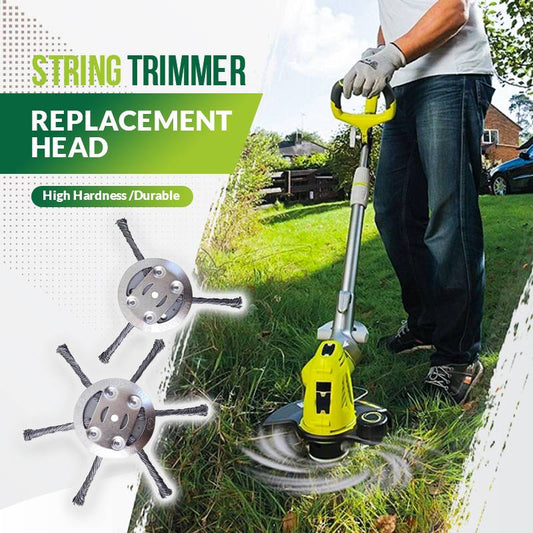 🎉BUY MORE GET MORE FREE🎁String Trimmer Replacement Head – No-Tool Quick-Change, Tangle-Free Design & Universal Compatibility ✂️
