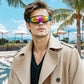 🎁New arrival 60% OFF💥Lightweight Futuristic Shield Sunglasses