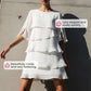 🎁New arrival 52% OFF💥Women's Elegant Layered Ruffle Sleeve Dress – Effortless Style for Every Occasion💃