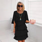 🎁New arrival 52% OFF💥Women's Elegant Layered Ruffle Sleeve Dress – Effortless Style for Every Occasion💃